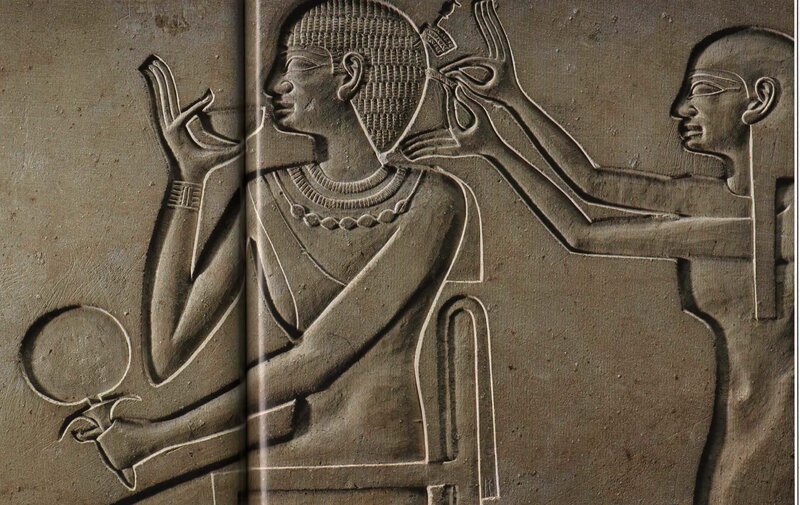 Egyptian relief carving
