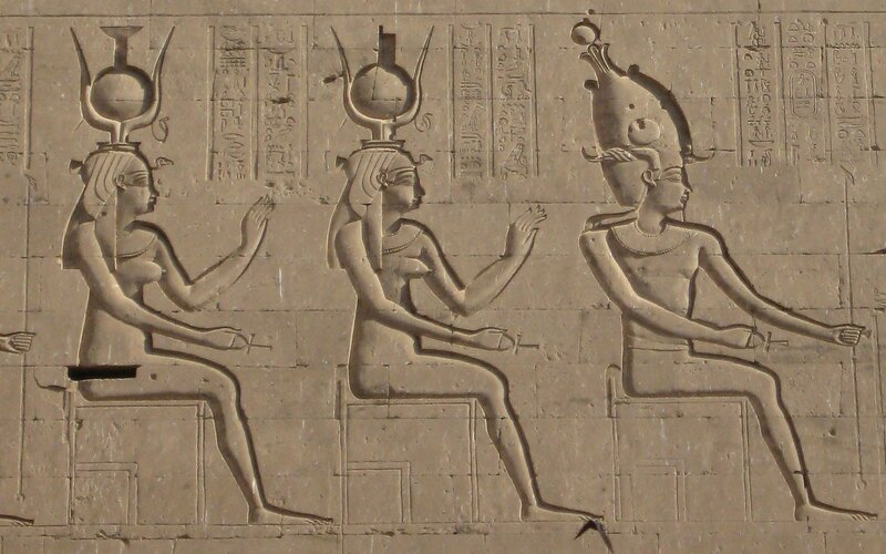 Egyptian Relief Carvings — Beige