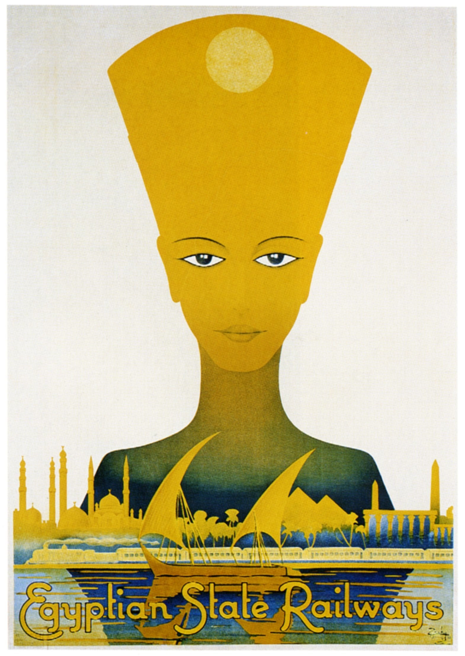 Egyptian State Railways poster