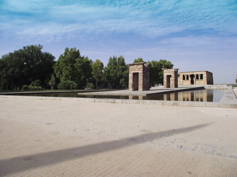 Egyptian Temple in Park