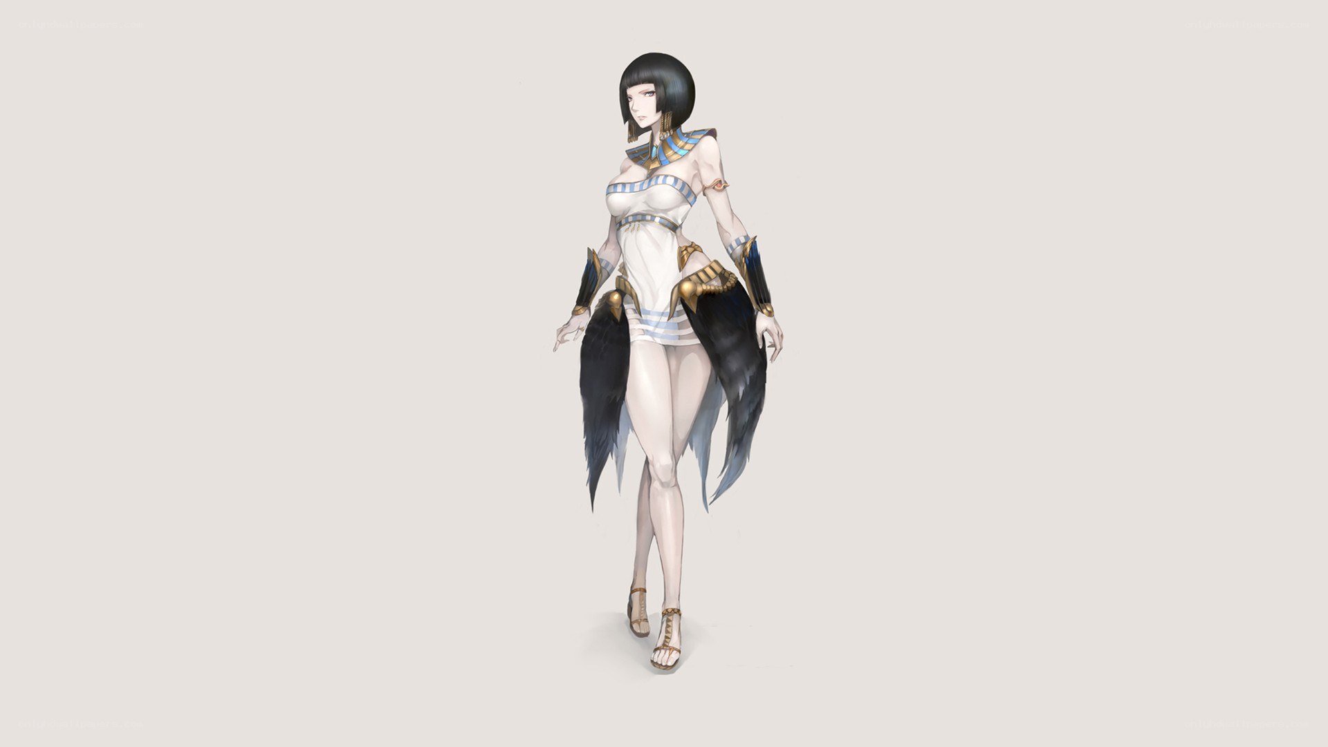 Egyptian-themed female character