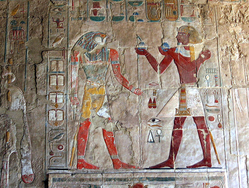 Egyptian Wall Painting