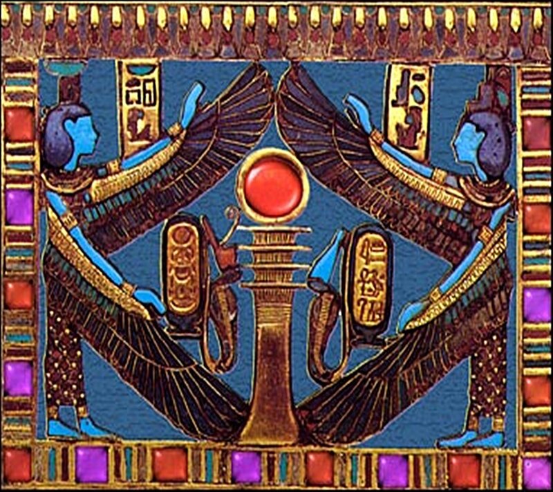 Egyptian winged deities
