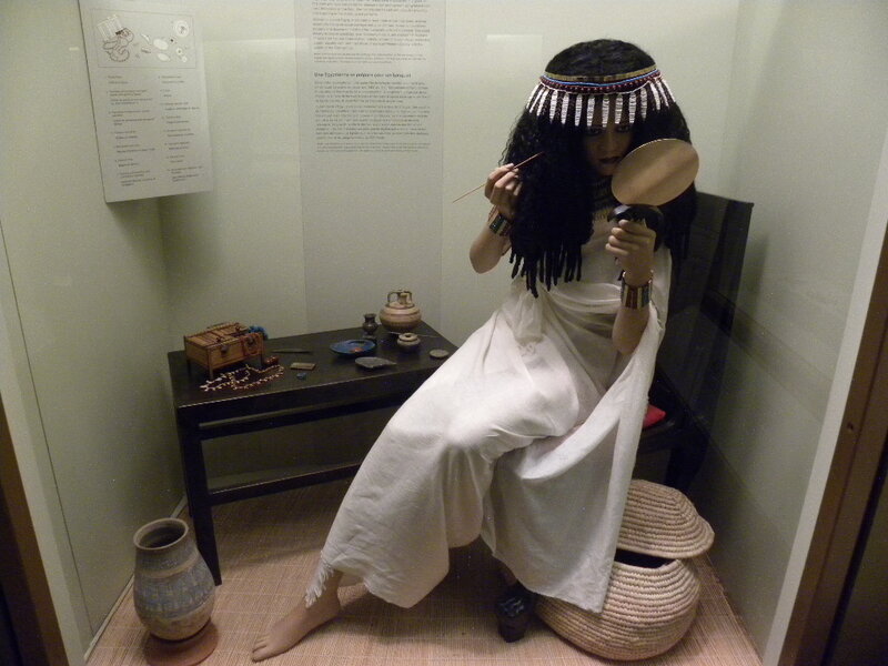 Egyptian Woman in Display