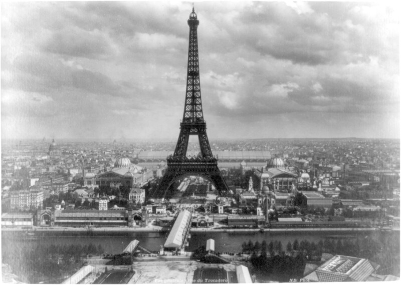 Eiffel Tower and Paris Exposition