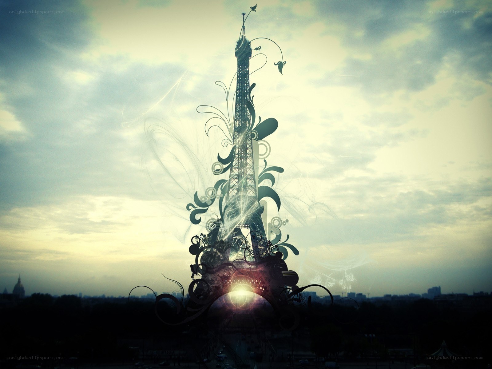 Eiffel Tower artistic design
