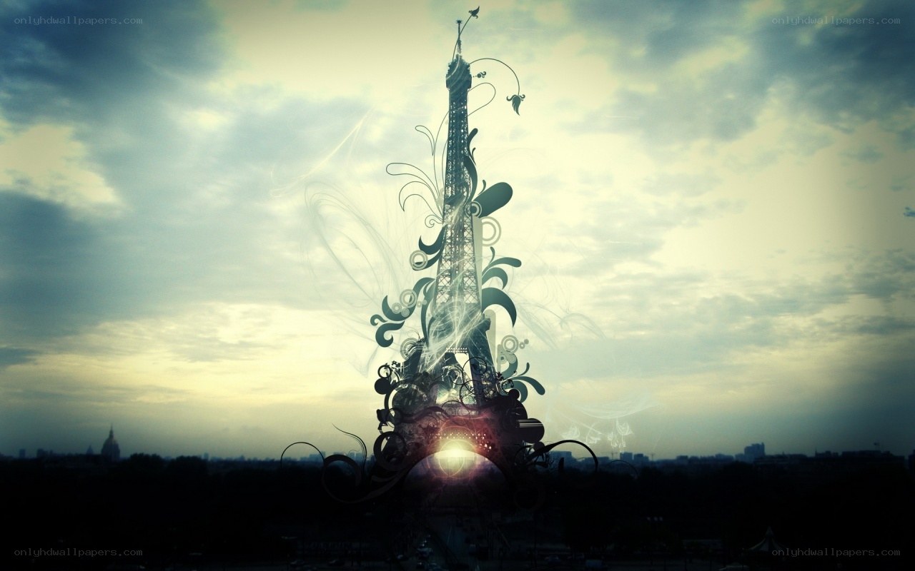 Eiffel Tower artistic design