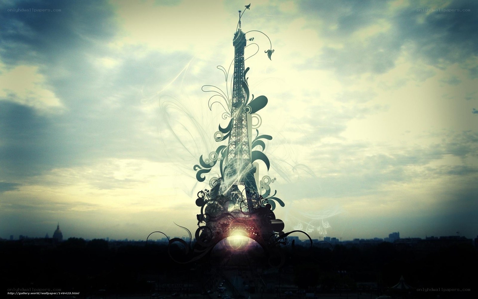 Eiffel Tower artistic design