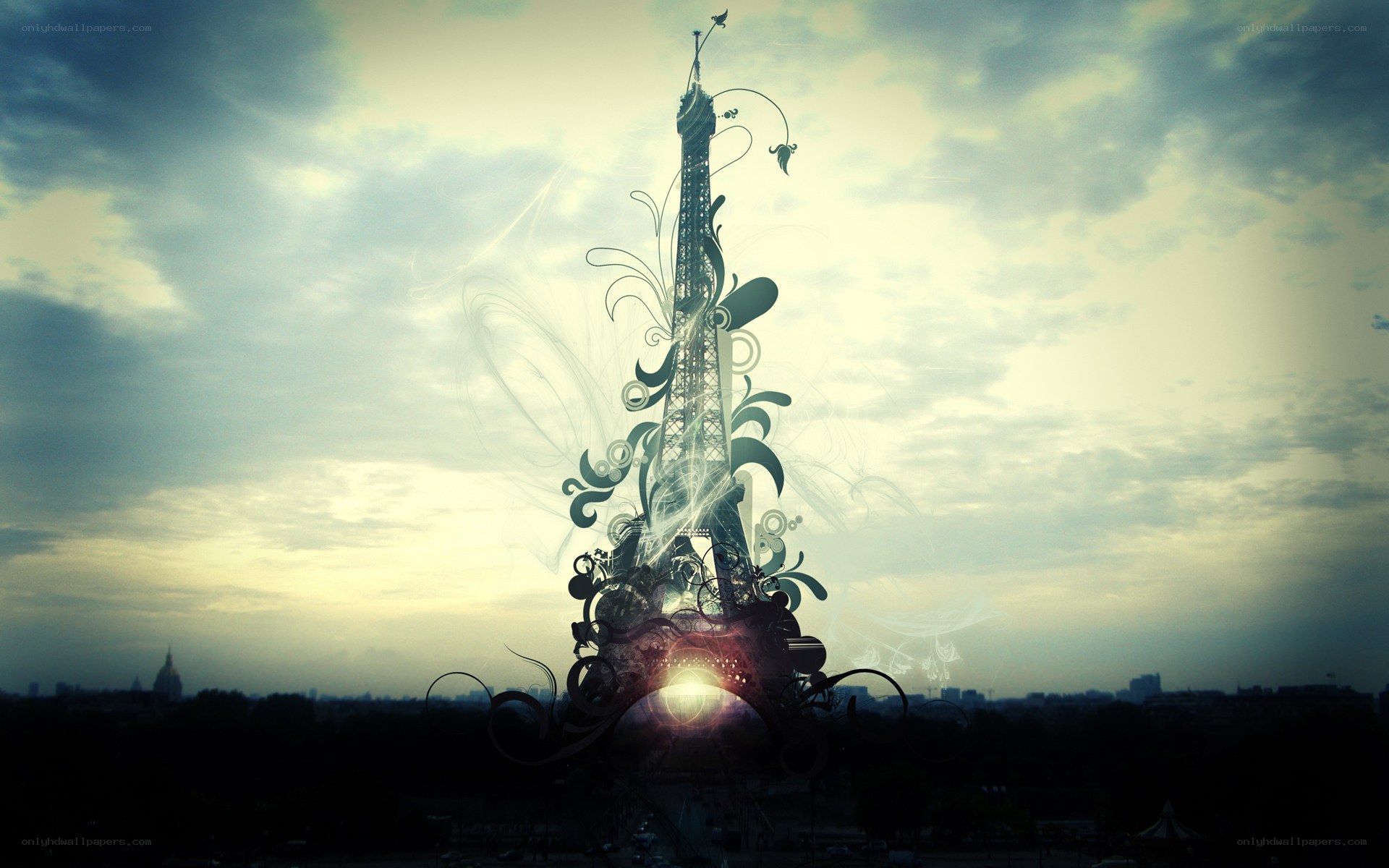 Eiffel Tower artistic design