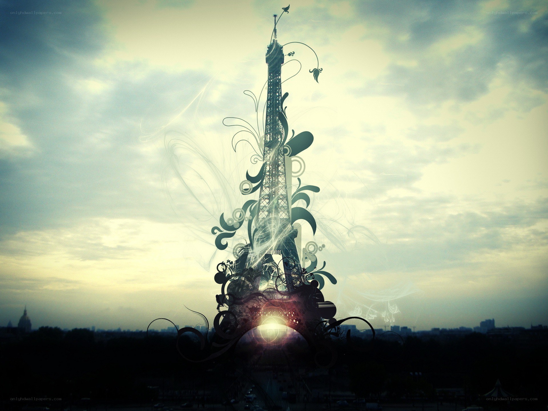 Eiffel Tower artistic design