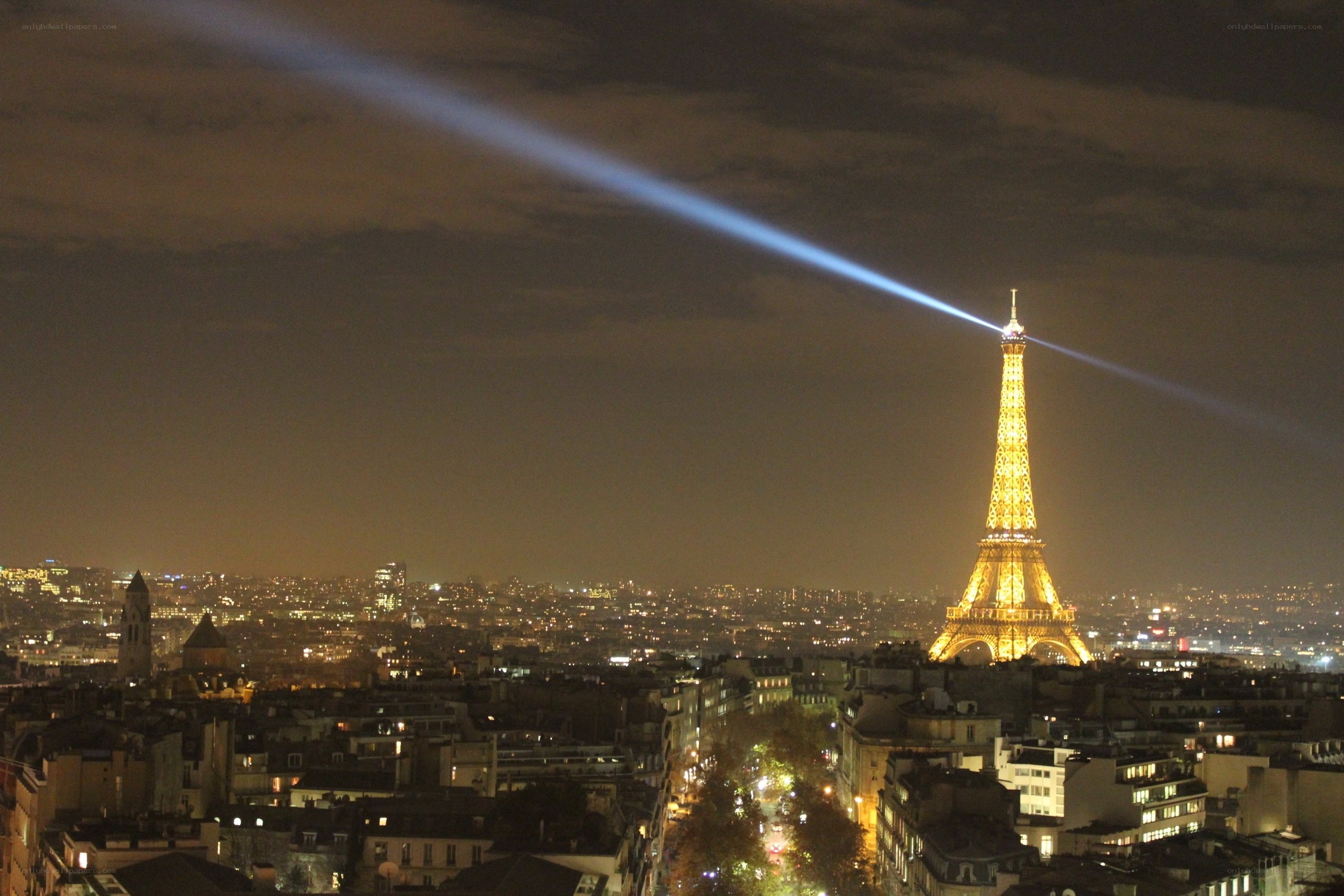 Eiffel Tower at night