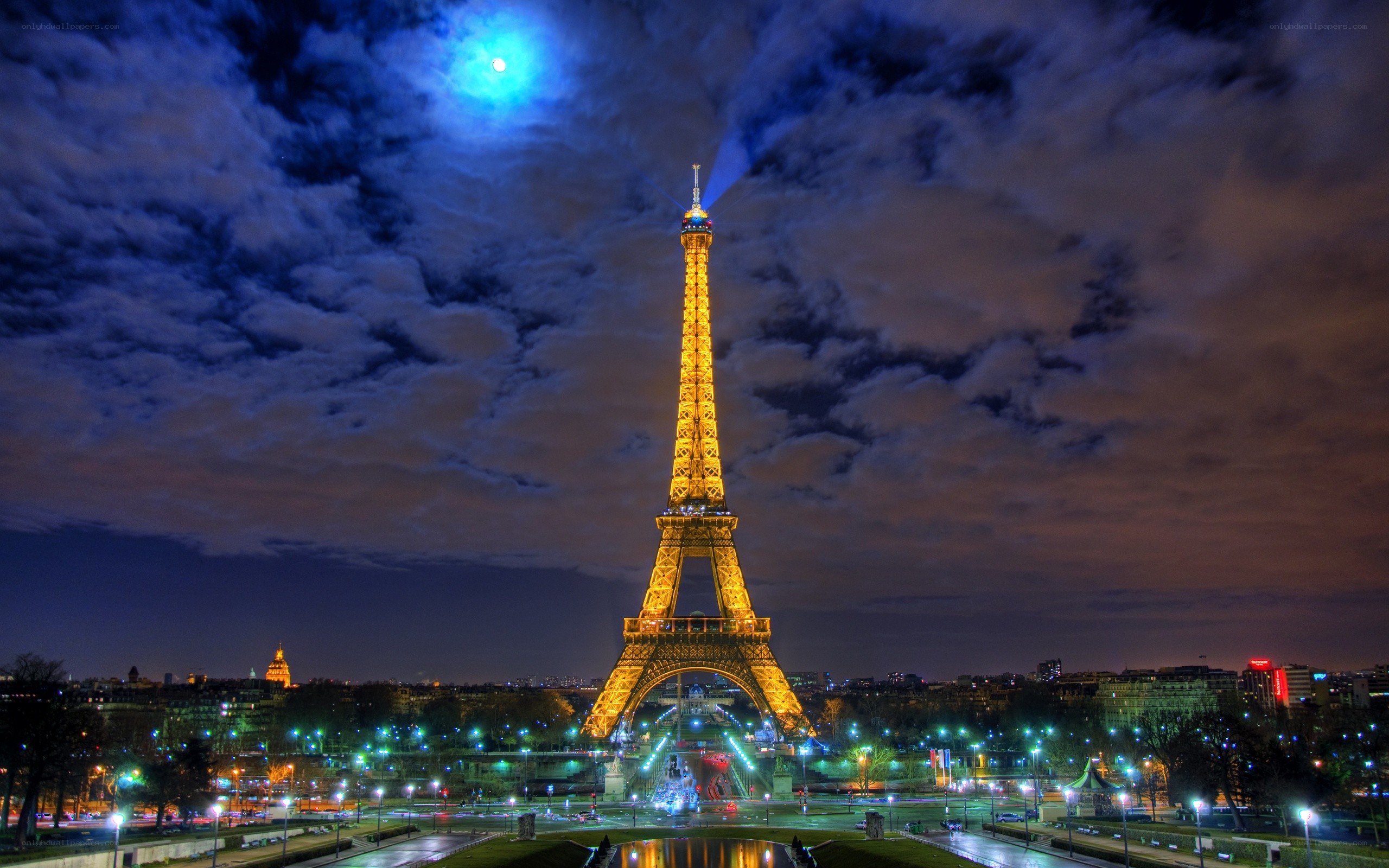 Eiffel Tower at night