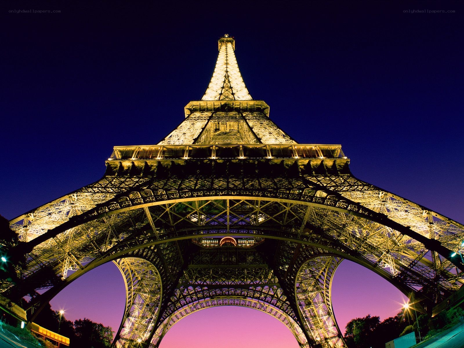 Eiffel Tower at night