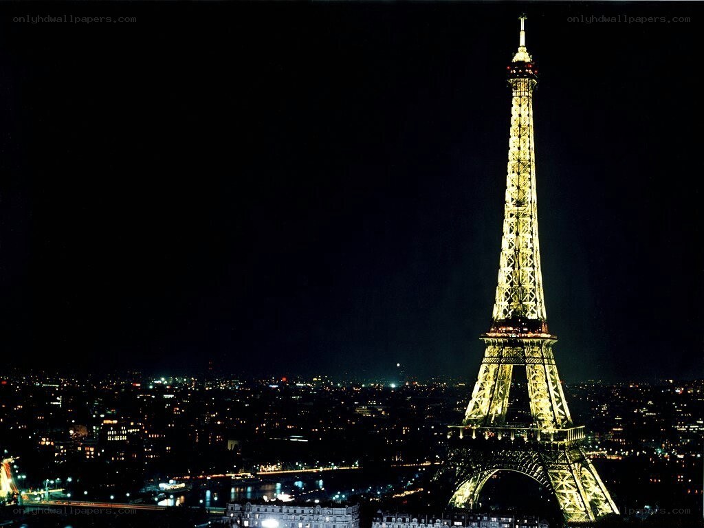 Eiffel Tower at night