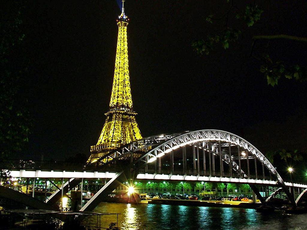 Eiffel Tower at night