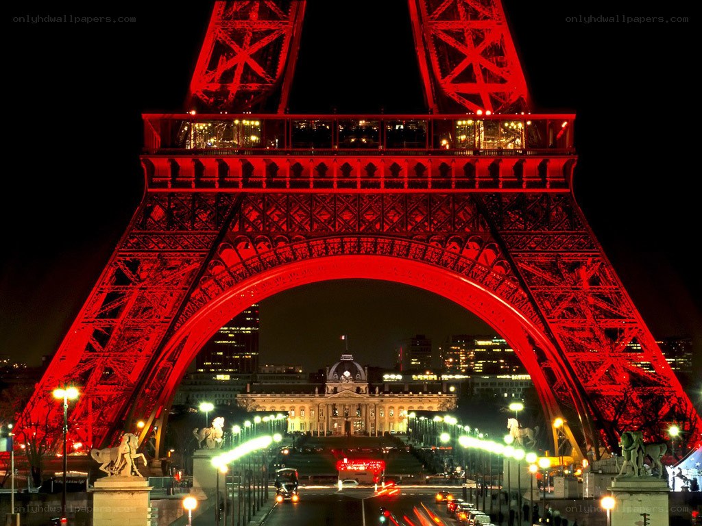 Eiffel Tower at night