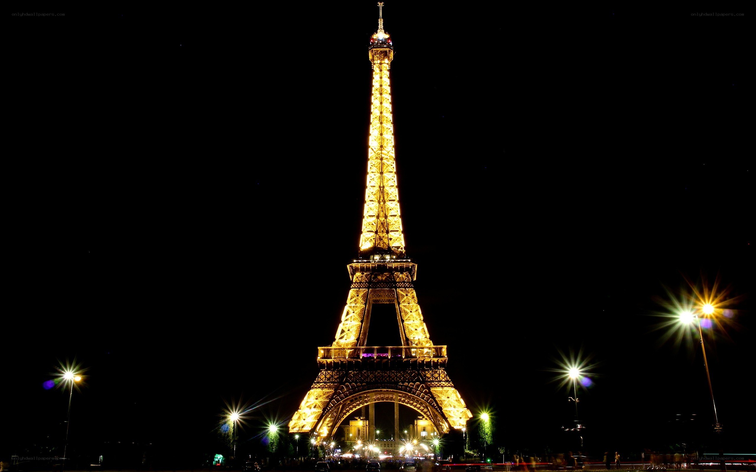 Eiffel Tower at night