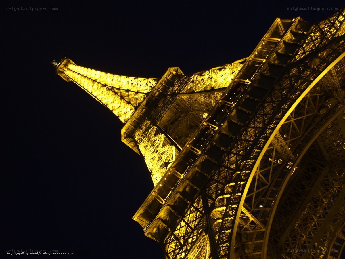 Eiffel Tower at night