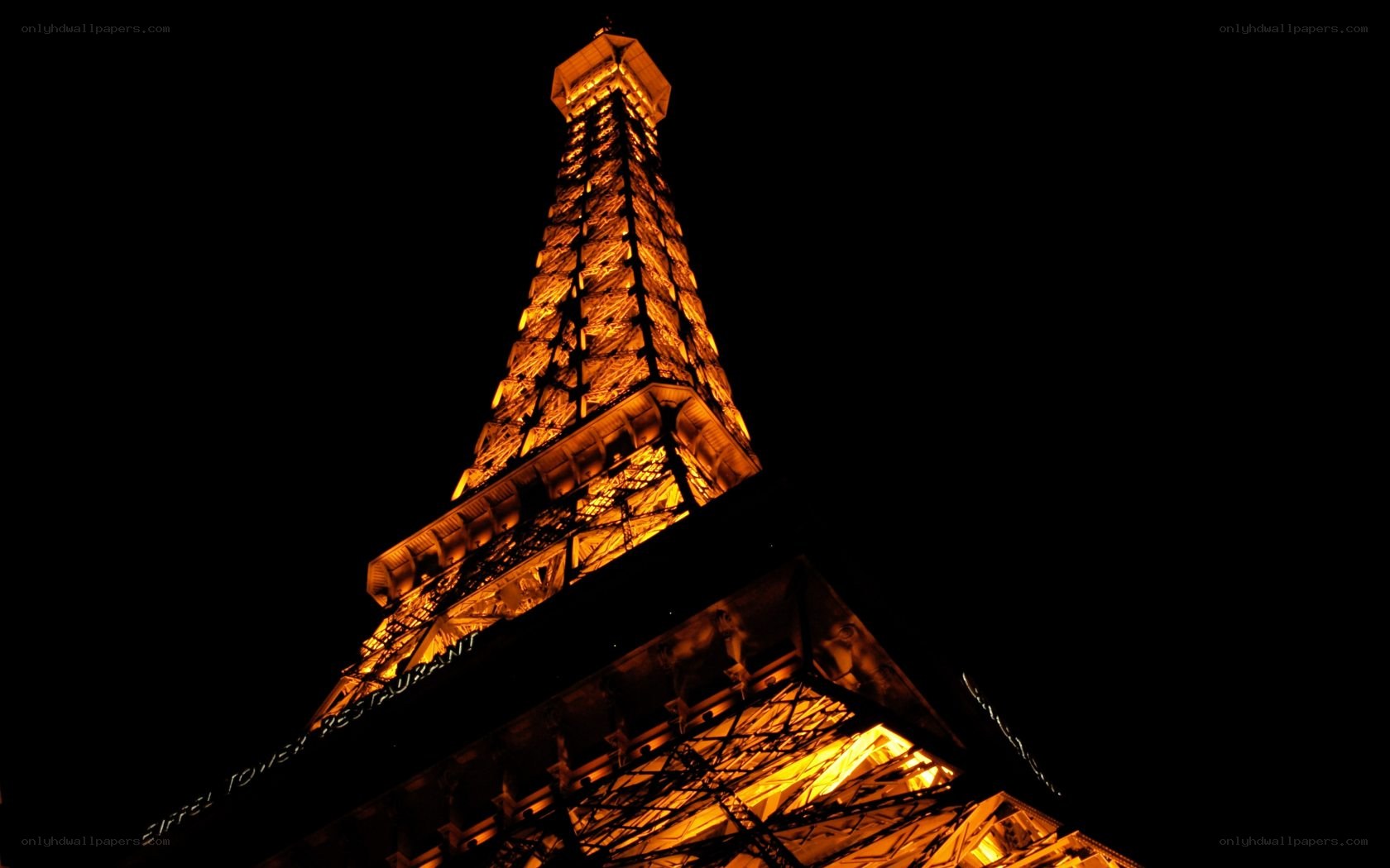 Eiffel Tower at night
