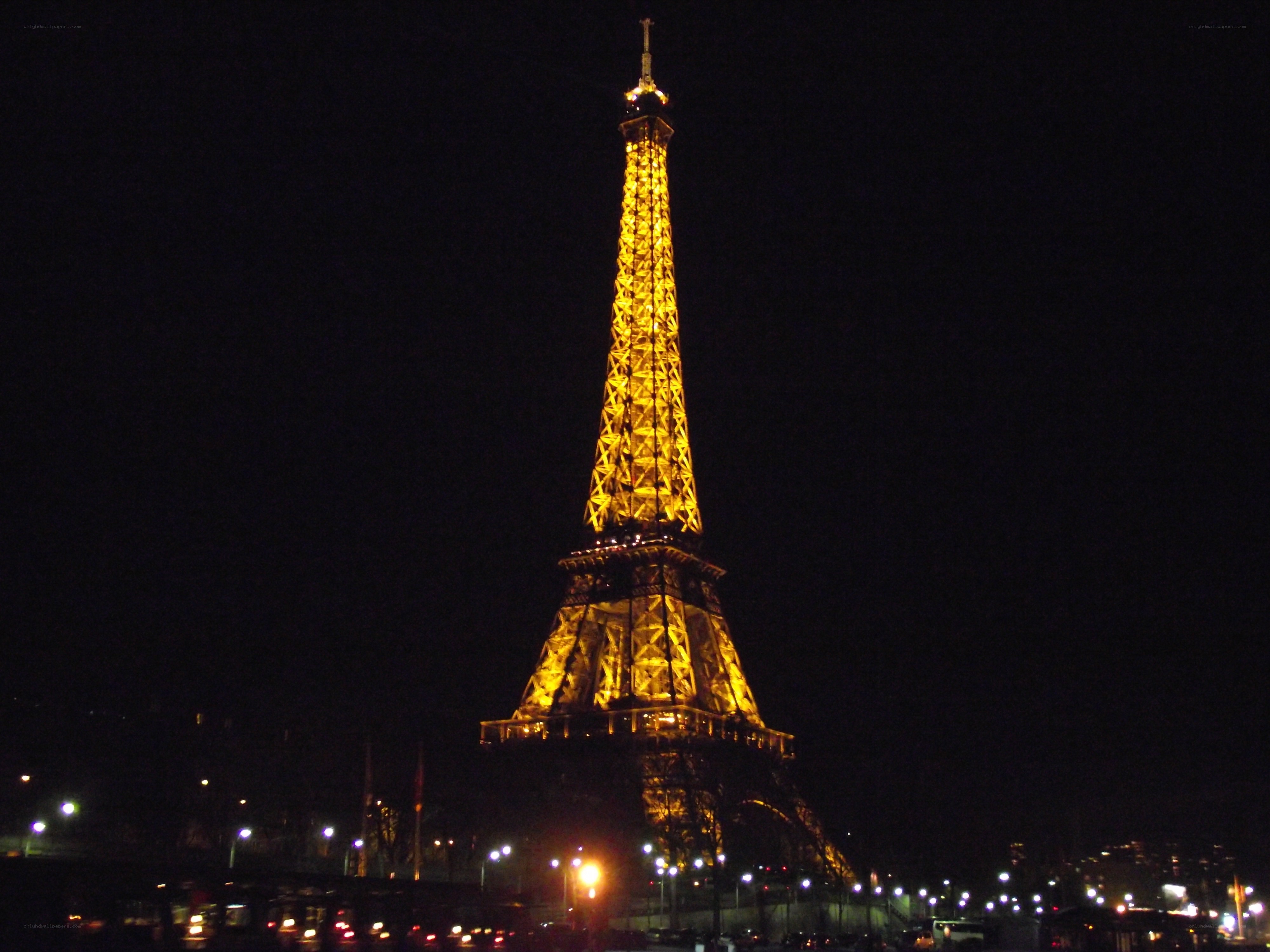 Eiffel Tower at night