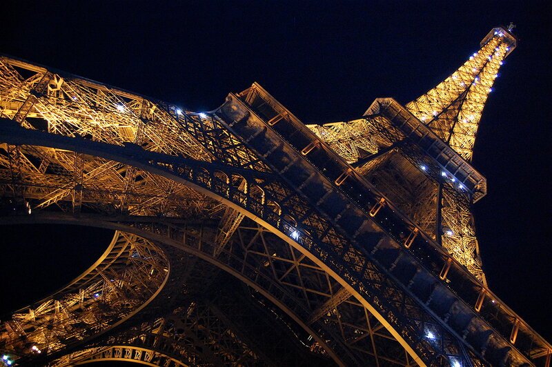 Eiffel Tower at night