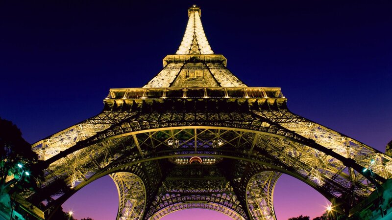 Eiffel Tower at night