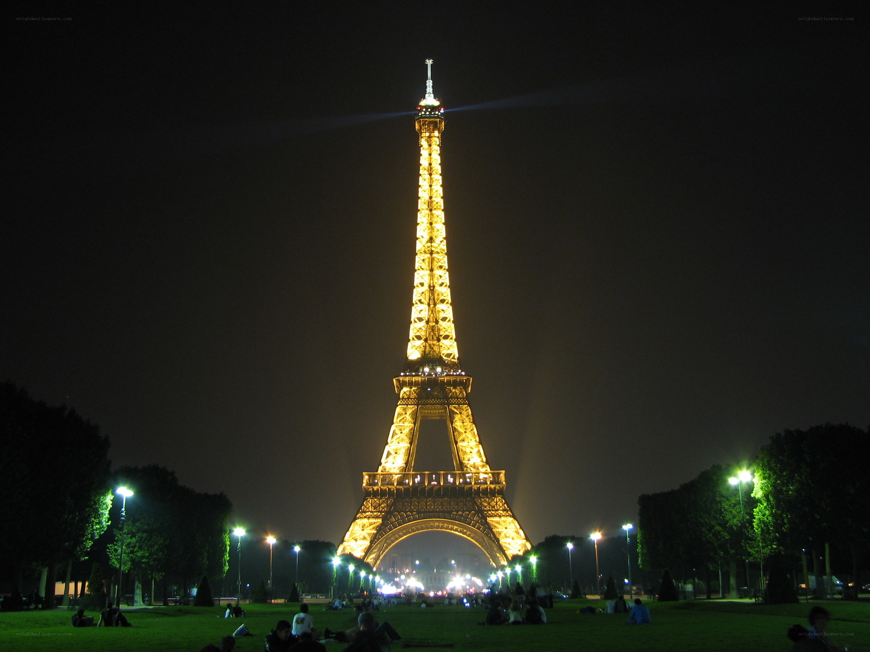 Eiffel Tower at night