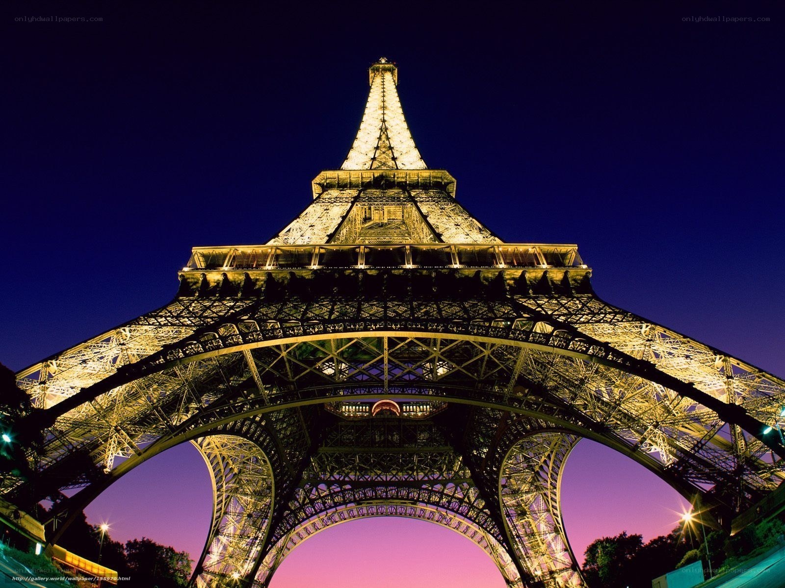 Eiffel Tower at night