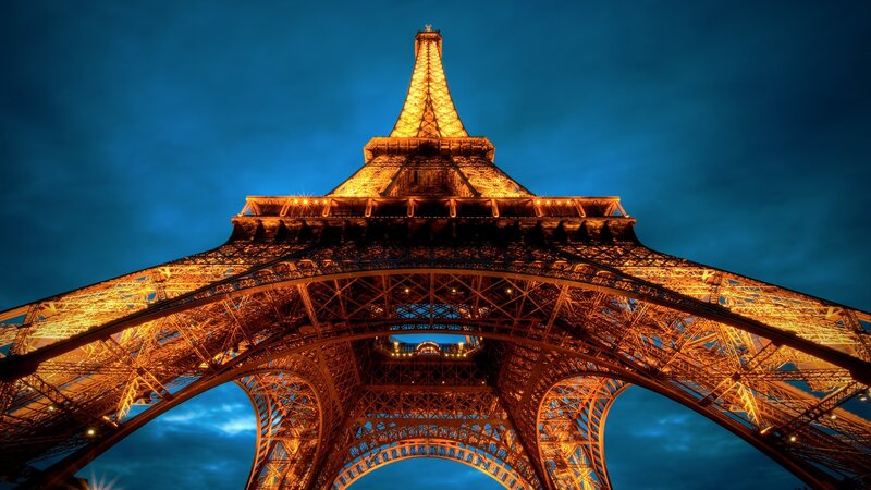 Eiffel Tower at night