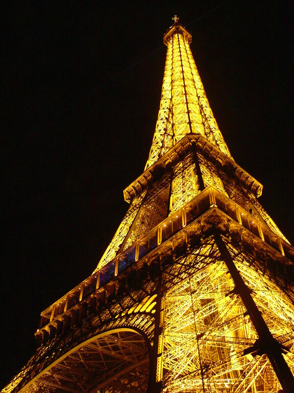 Eiffel Tower at night