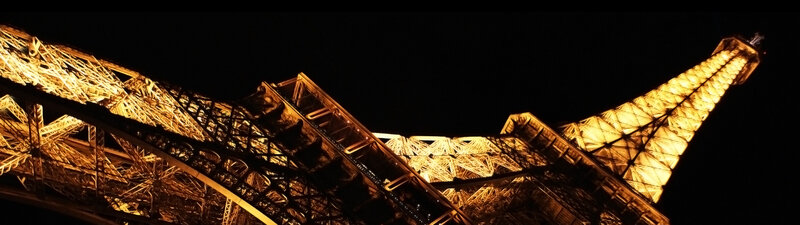 Eiffel Tower at night