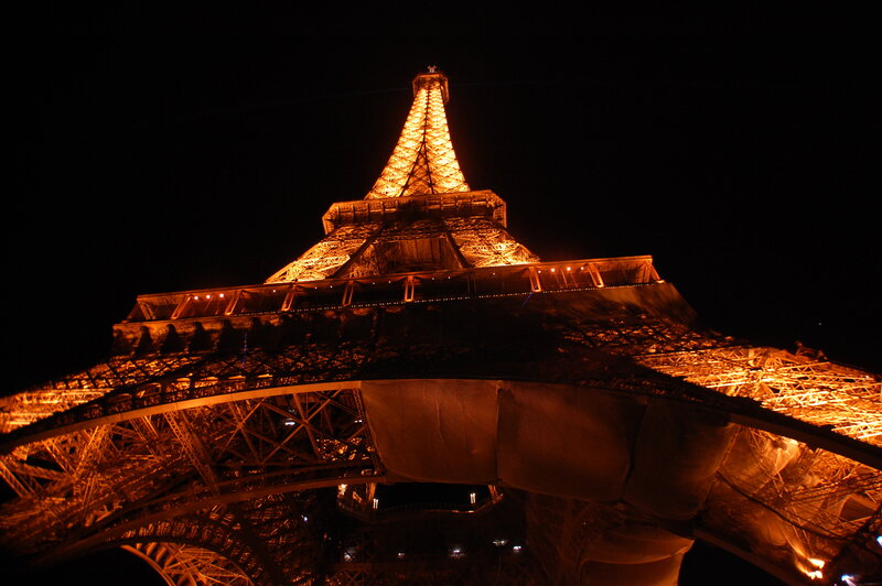 Eiffel Tower at night