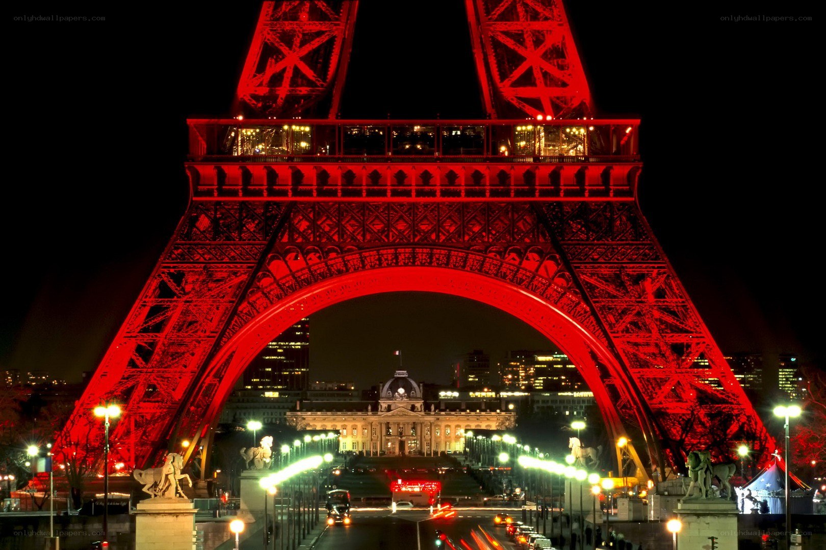 Eiffel Tower at night