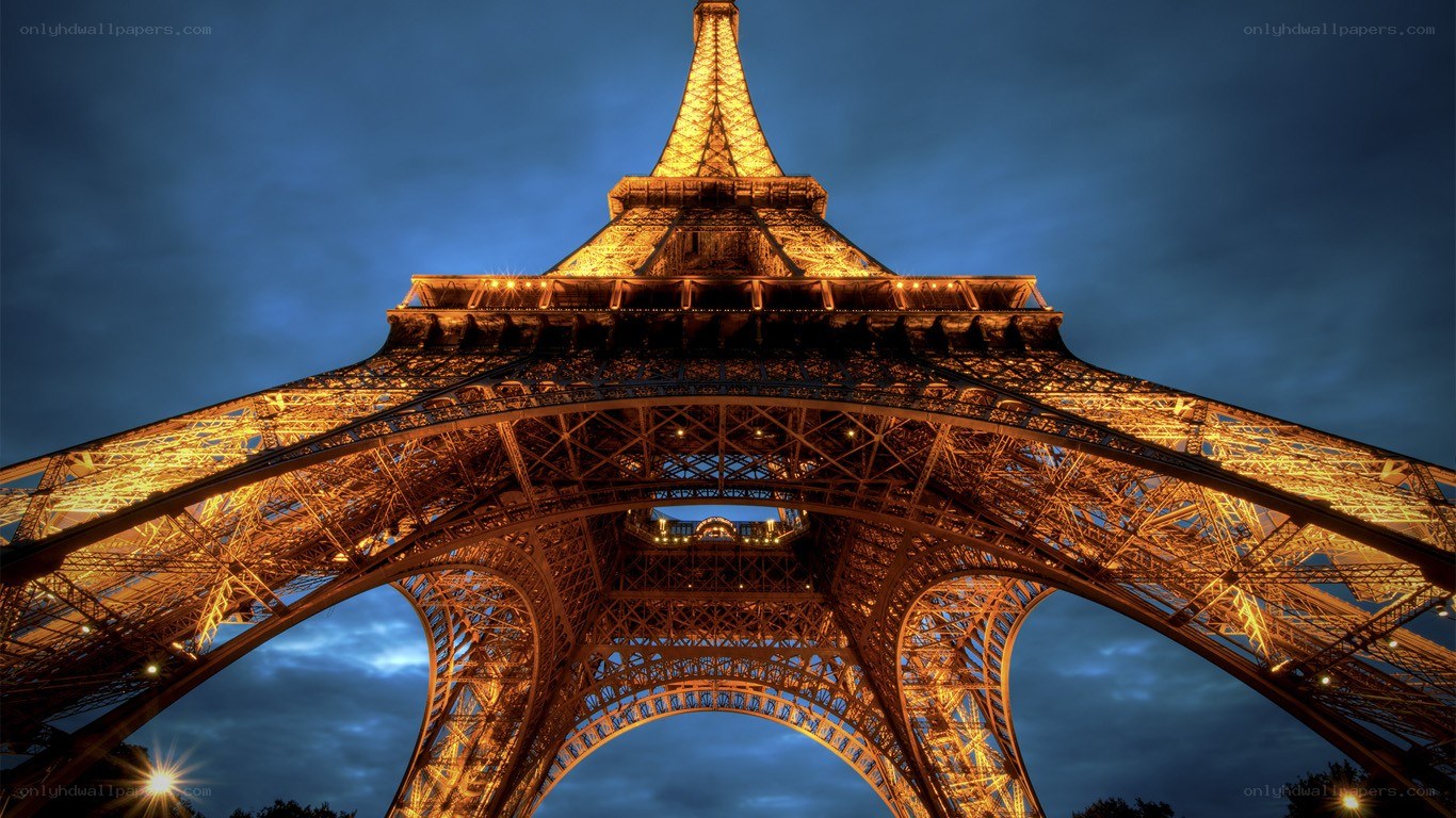Eiffel Tower at night