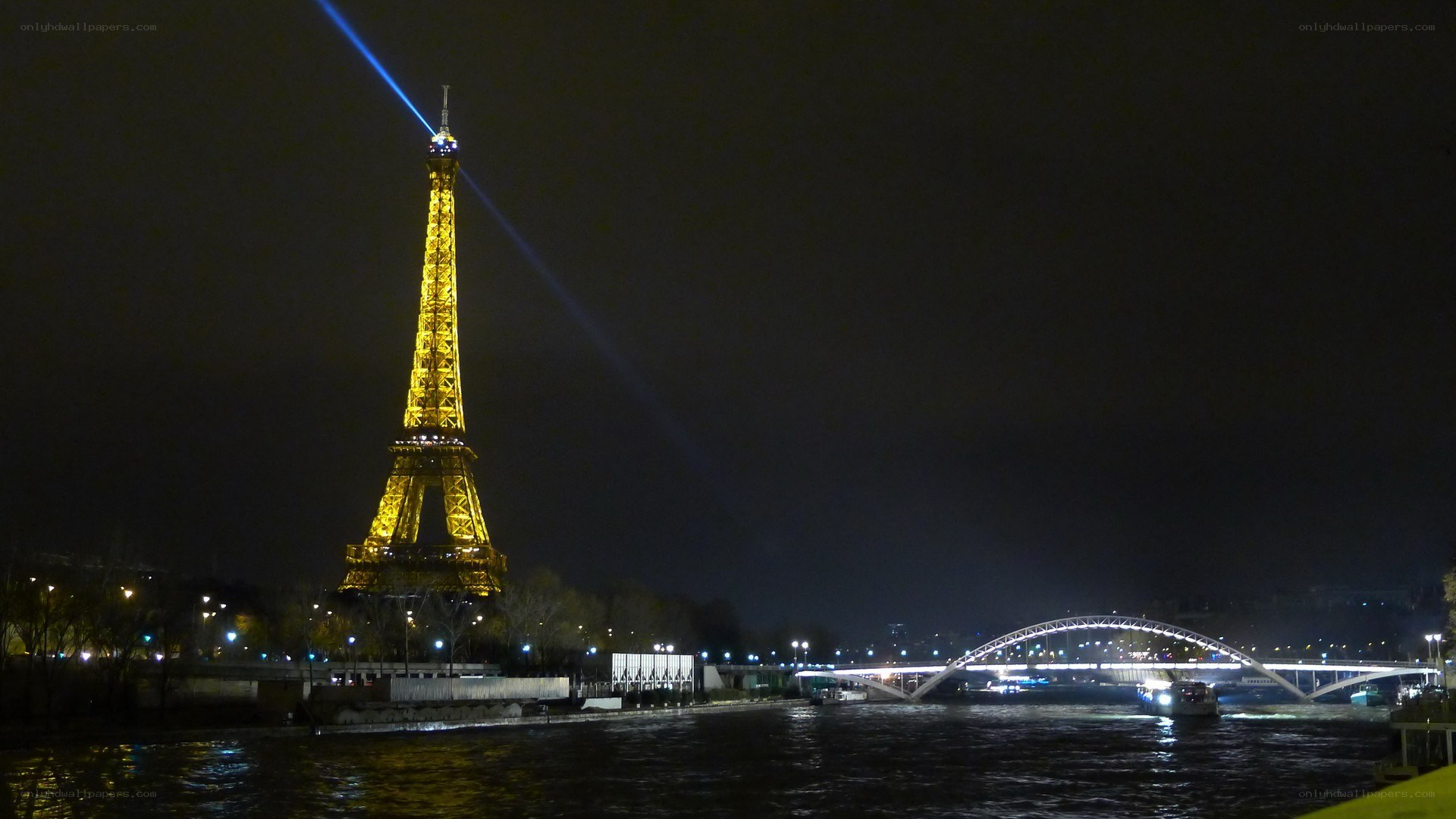 Eiffel Tower at night