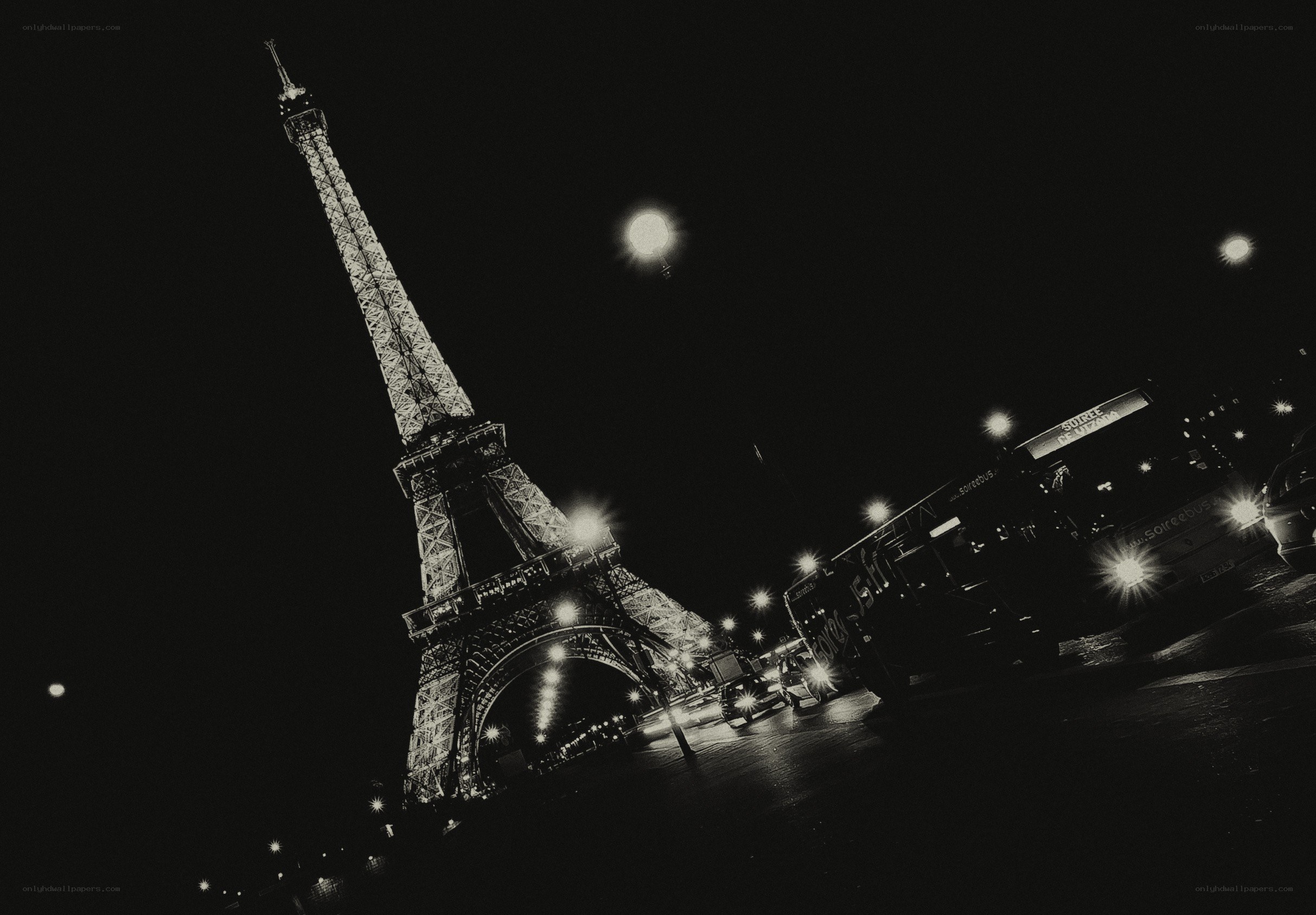 Eiffel Tower at night