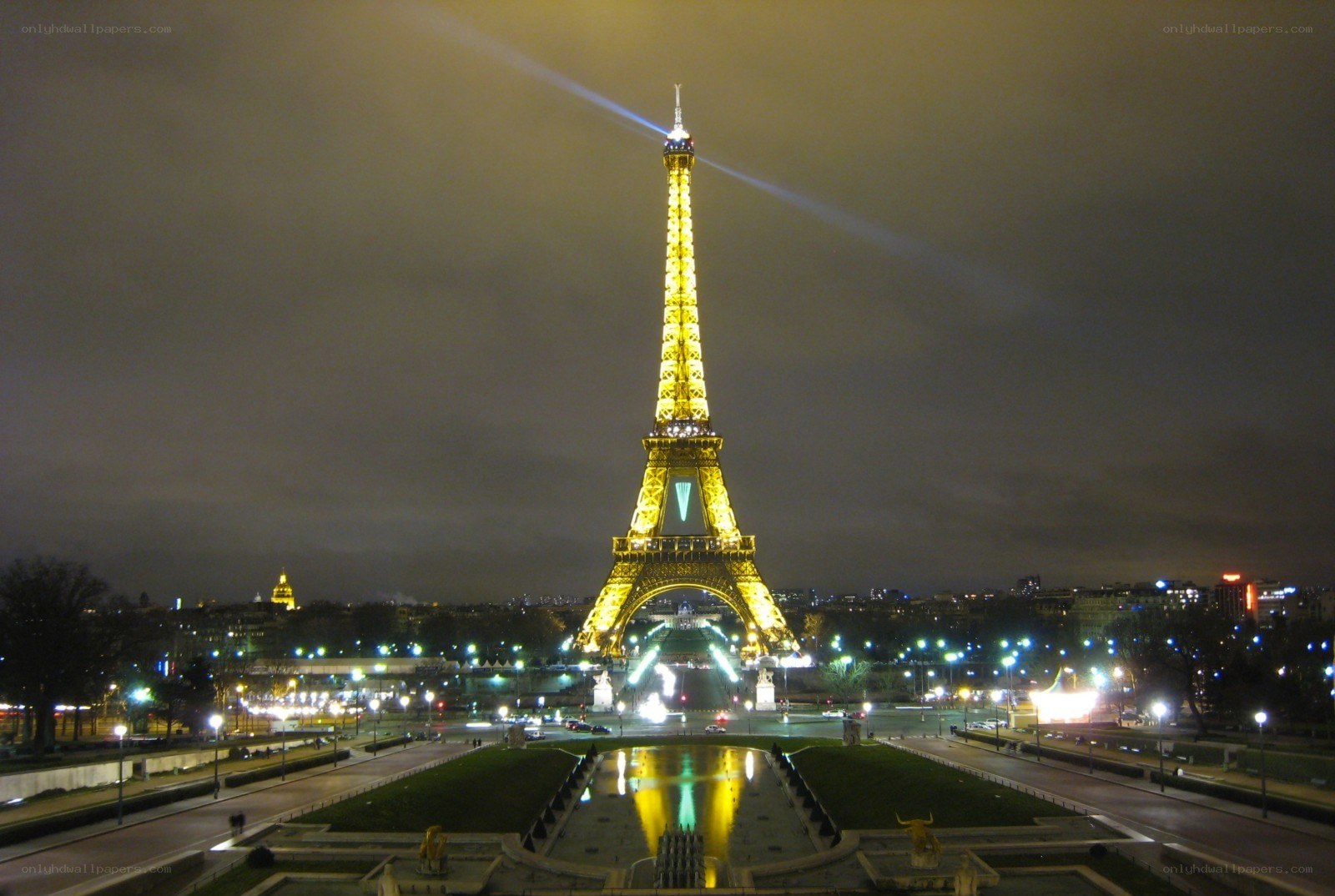 Eiffel Tower at night
