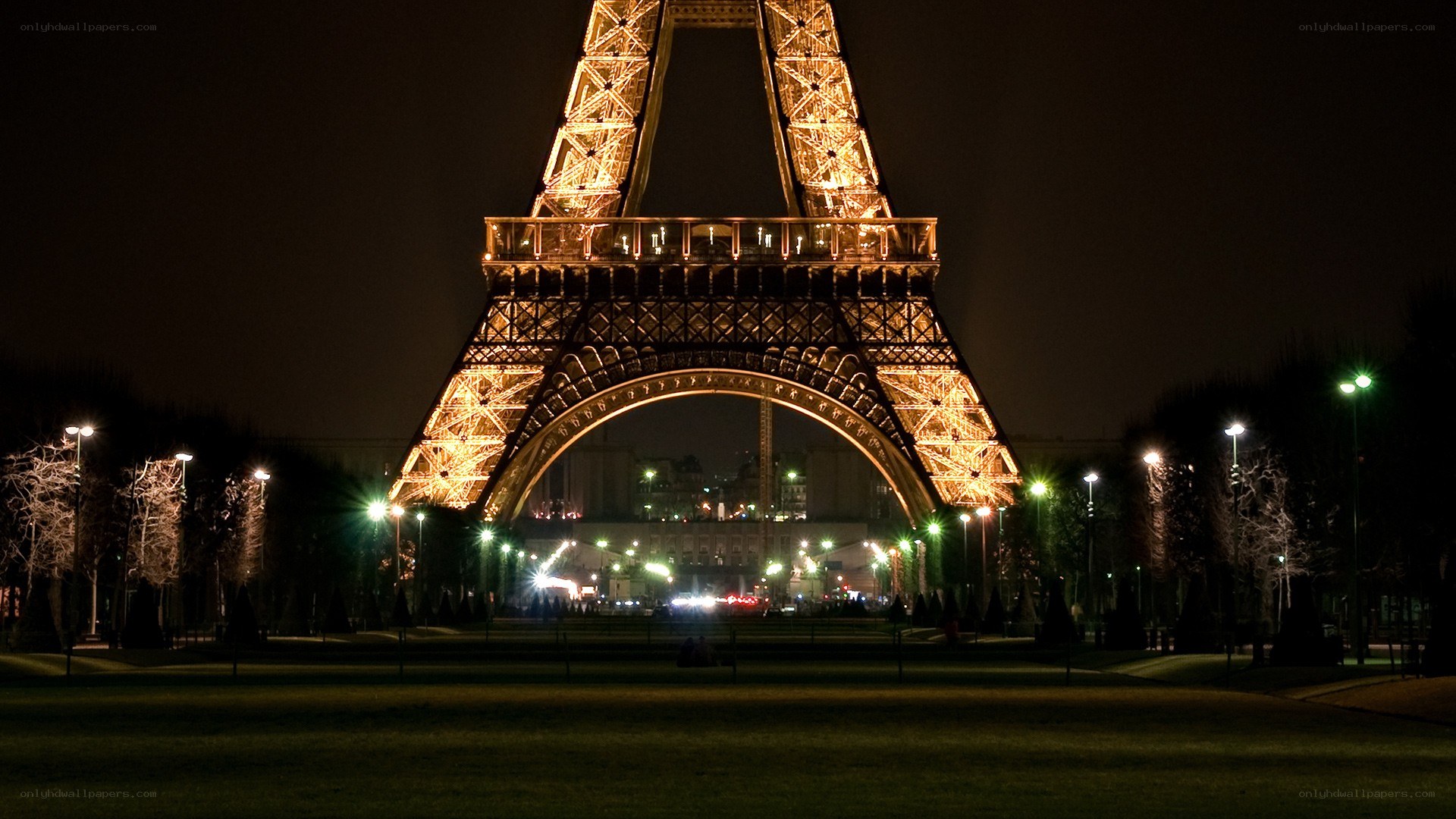 Eiffel Tower at night