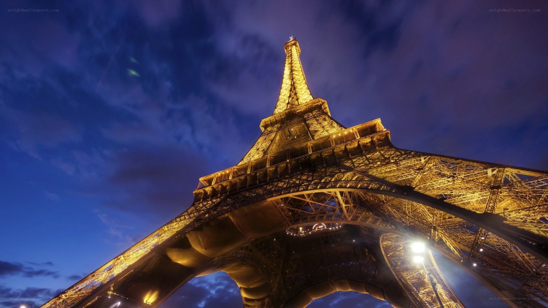 Eiffel Tower at night