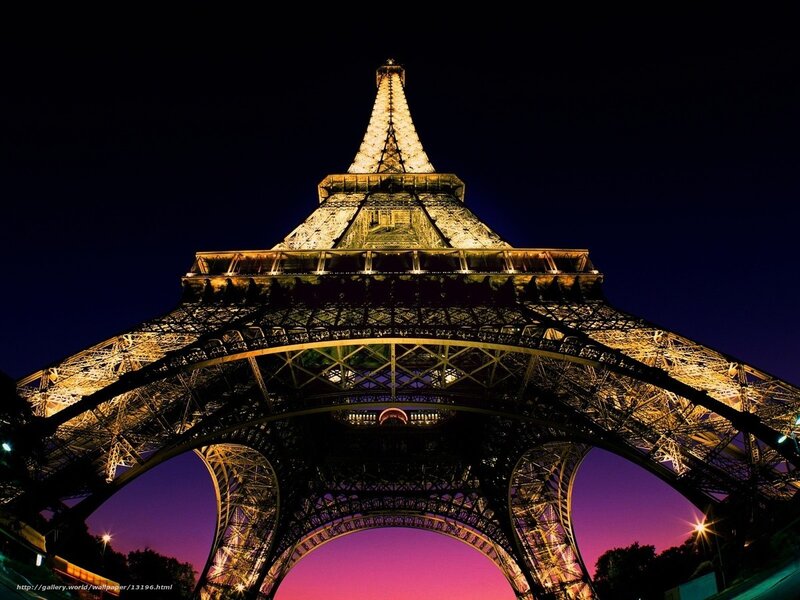 Eiffel Tower at night