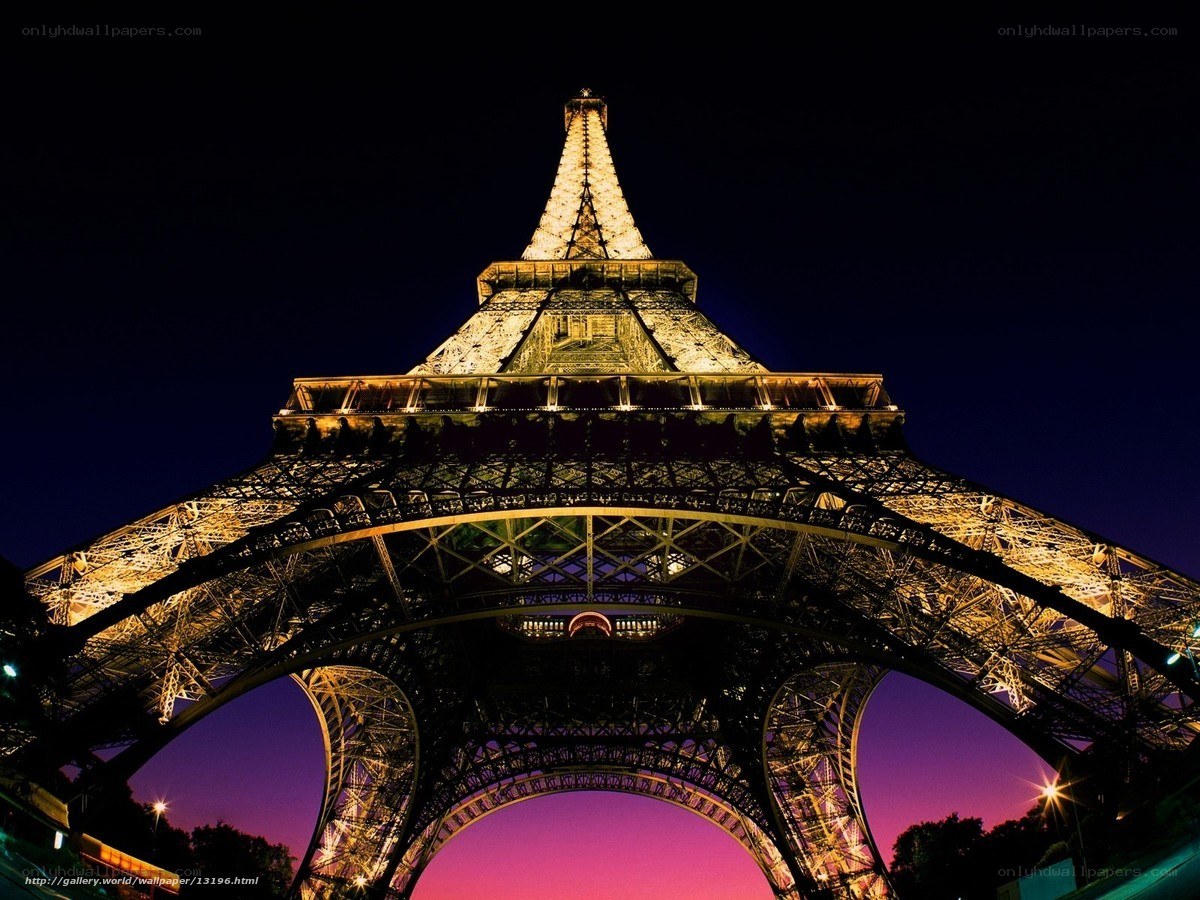 Eiffel Tower at night