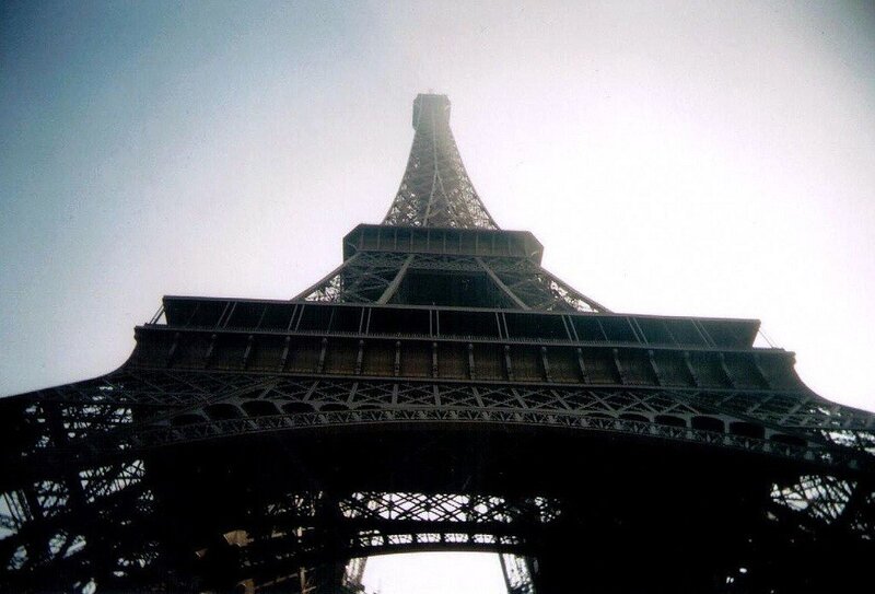 Eiffel Tower Base — Dramatic