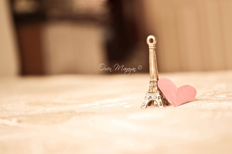 Eiffel Tower Charm — Beige