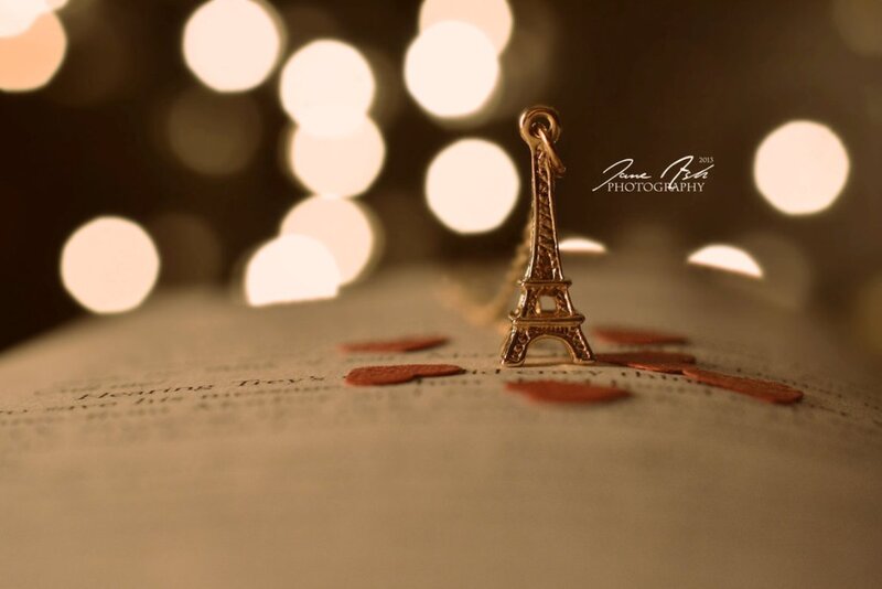 Eiffel Tower Charm — Brown