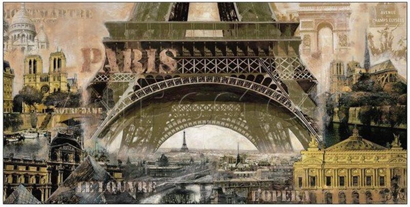 Eiffel Tower Collage