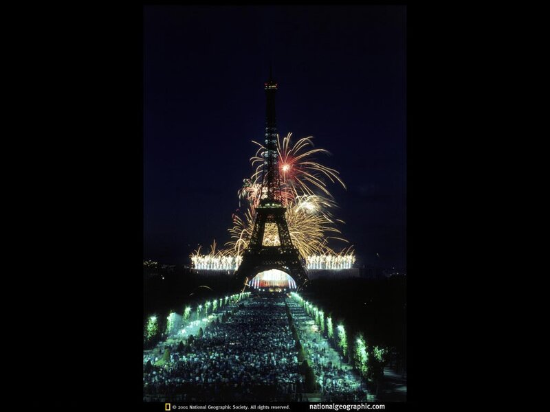 Eiffel Tower Fireworks