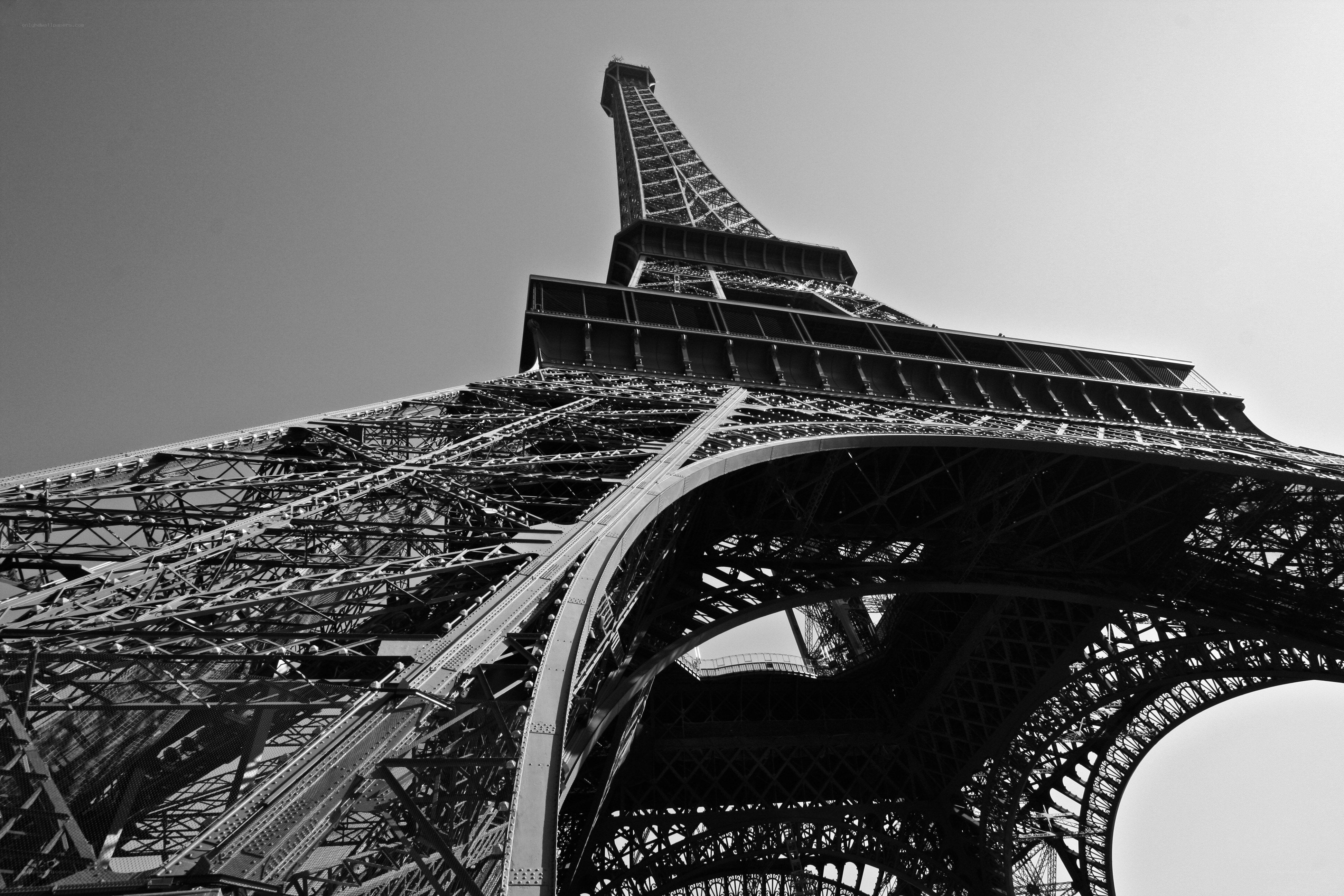 Eiffel Tower from below