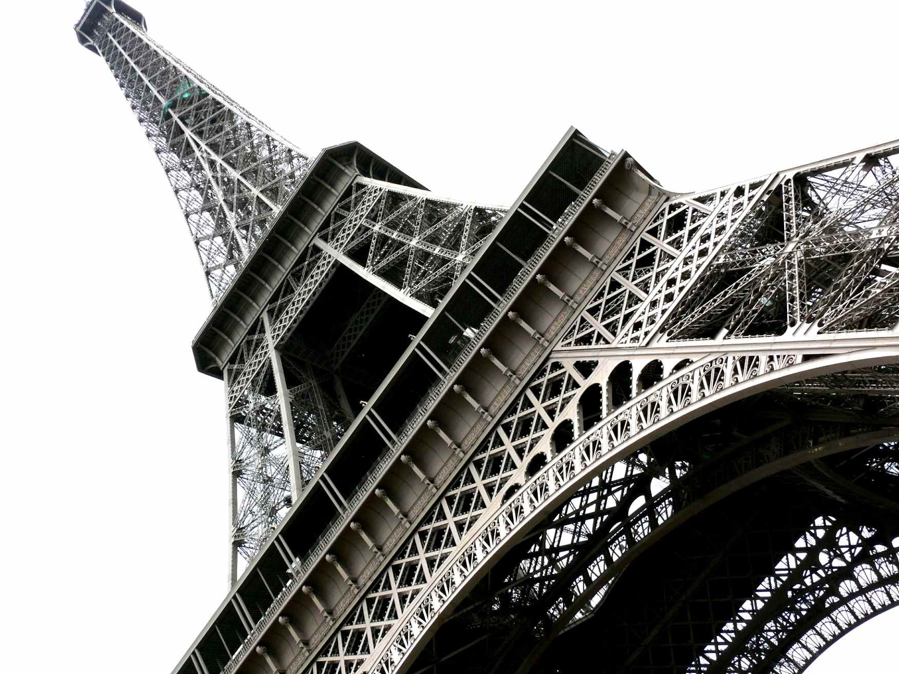 Eiffel Tower from below