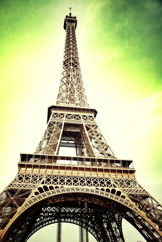 Eiffel Tower from below