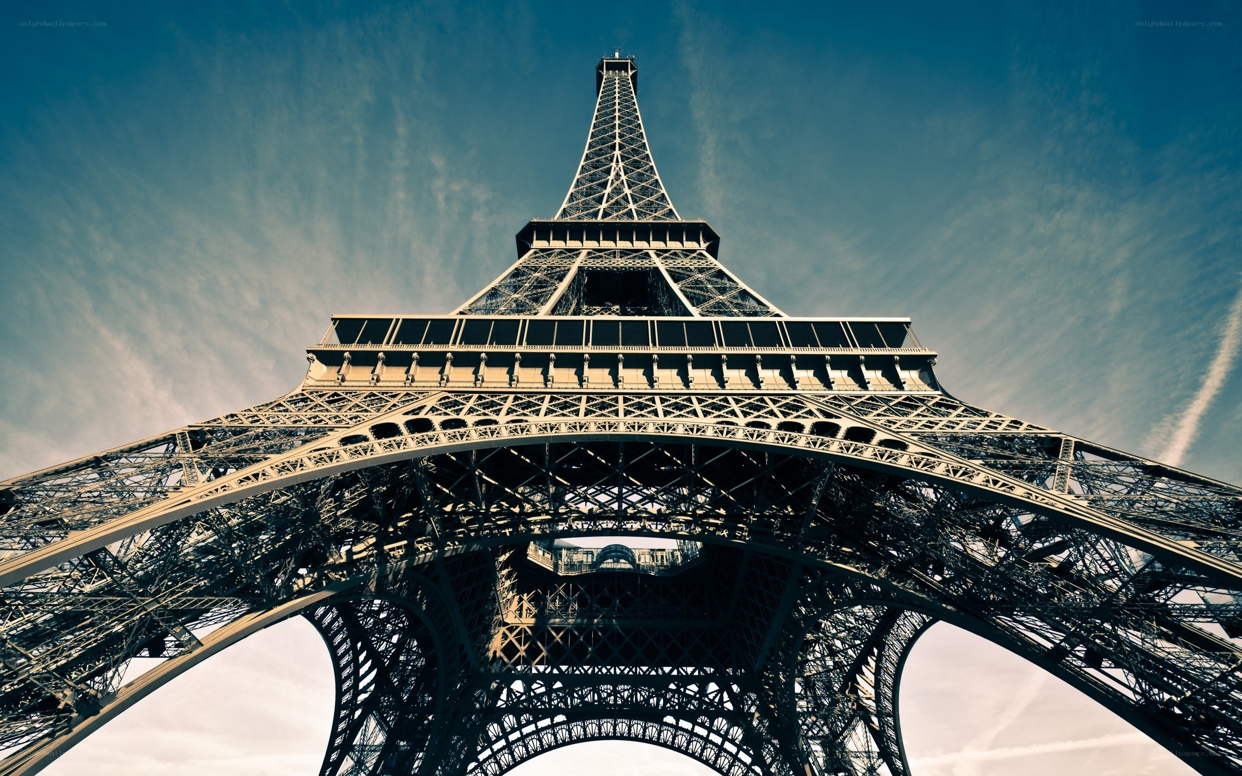 Eiffel Tower from below